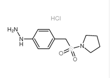 4-(1-Pyrrolidinylsulforylmenthyl)Phenylhydrazine HCL